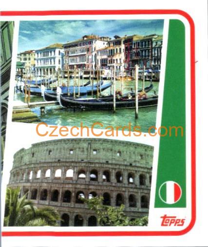Italy Landmark 2/2 2024 Topps UEFA Euro sticker #ITA-P2