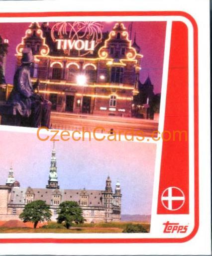 Denmark Landmark 2/2 2024 Topps UEFA Euro sticker #DEN-P2