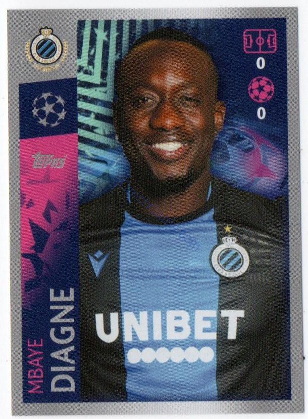 Mbaye Diagne 2019/20 Topps sticker #525
