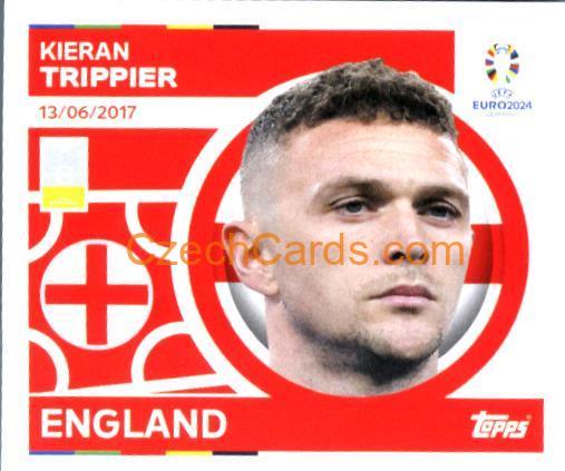 Kieran Trippier 2024 Topps UEFA Euro sticker #ENG7