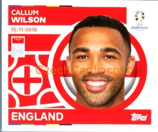 Callum Wilson 2024 Topps UEFA Euro sticker #ENG21