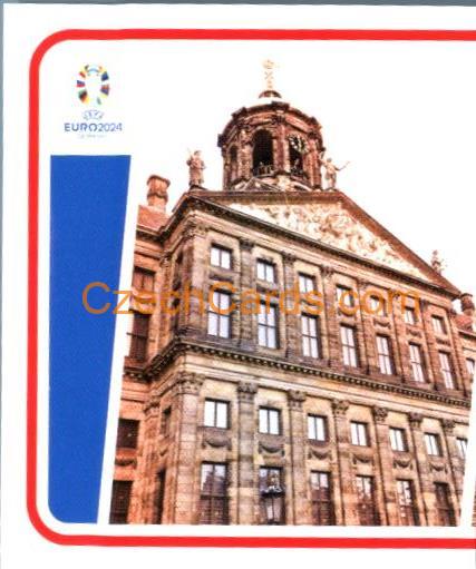 Netherlands Landmark 1/2 2024 Topps UEFA Euro sticker #NED-P1