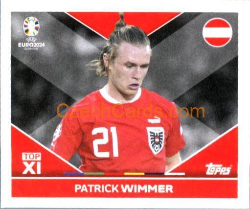 Patrick Wimmer 2024 Topps UEFA Euro sticker #AUT-TOP2