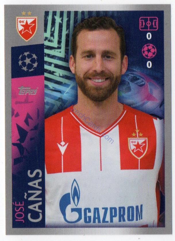 José Cañas 2019/20 Topps sticker #541