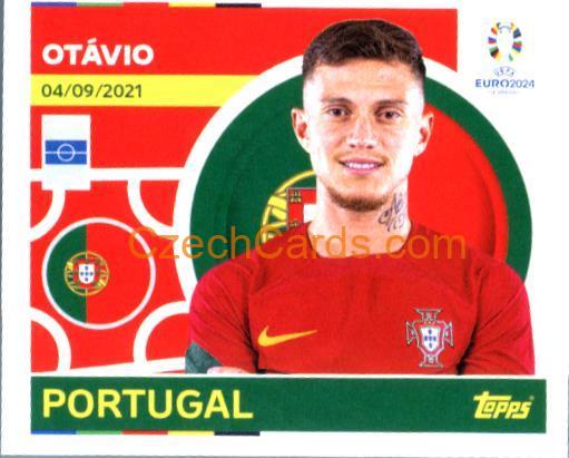 Otávio 2024 Topps UEFA Euro sticker #POR14