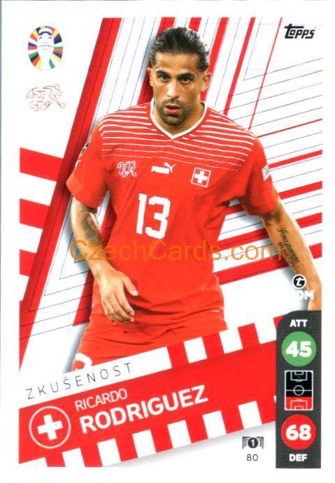 Ricardo Rdriguez 2024 Topps Match Attax EURO LIDL Czech edition #80