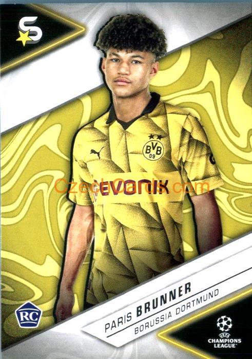 Paris Brunner 2023/24 Topps Superstars #27 RC