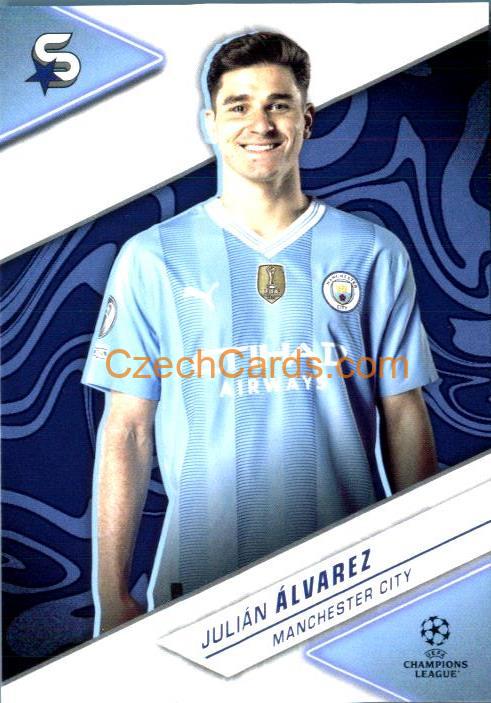 Julián Álvarez 2023/24 Topps Superstars #91