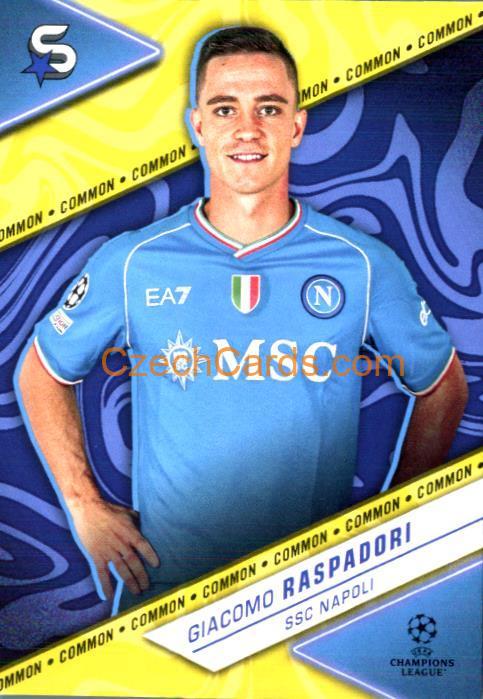 Giacomo Raspadori 2023/24 Topps Superstars common #162