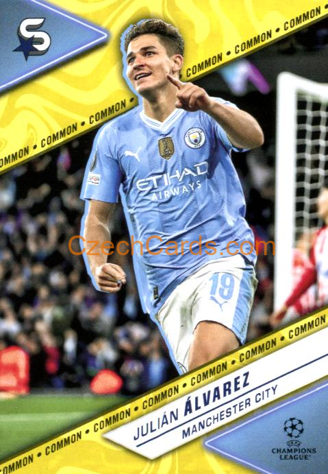 Julián Álvarez 2023/24 Topps Superstars variation #91