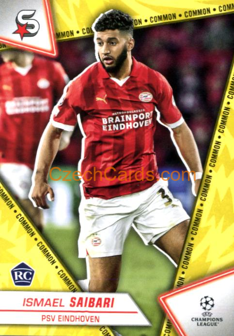 Ismael Saibari 2023/24 Topps Superstars variation #122 RC