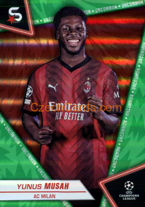 Yunus Musah 2023/24 Topps Superstars uncommon #5