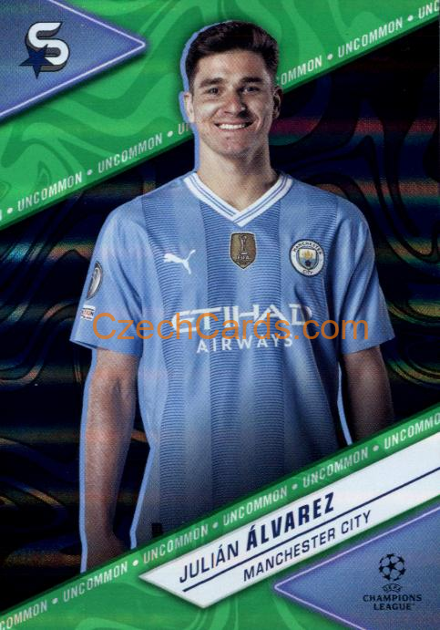 Julián Álvarez 2023/24 Topps Superstars uncommon #91
