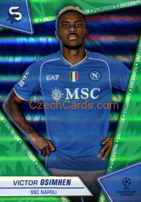 Victor Osimhen 2023/24 Topps Superstars uncommon #160