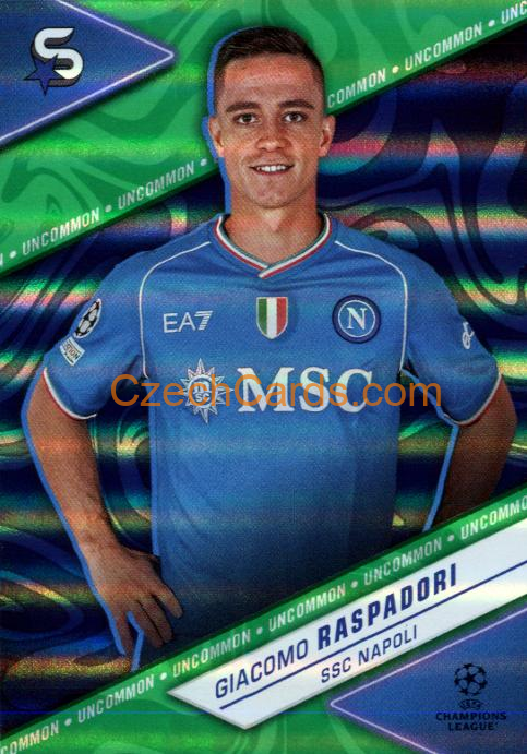 Giacomo Raspadori 2023/24 Topps Superstars uncommon #162