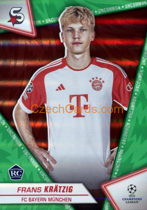 Frans Krätzig 2023/24 Topps Superstars uncommon #185 RC