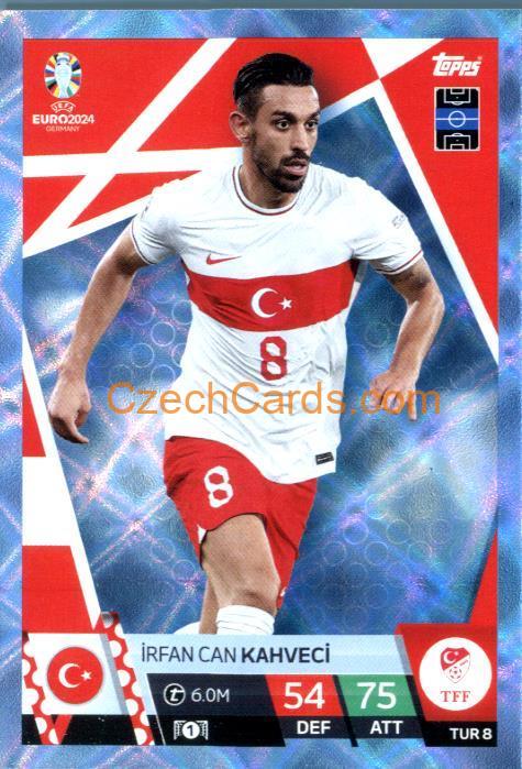 İrfan Can Kahveciı 2024 EURO Match Attax crystal parallel #TUR8