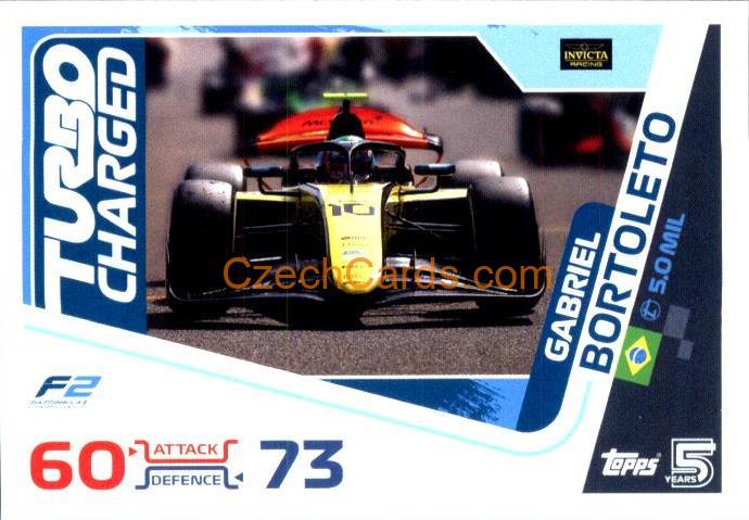 Gabriel Bortoleto F2 Turning Point 2024 Topps Turbo Attax #254