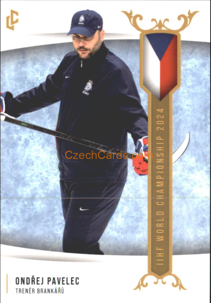 Ondřej Pavelec 2024 LC Golden Belong To Us #WCH31