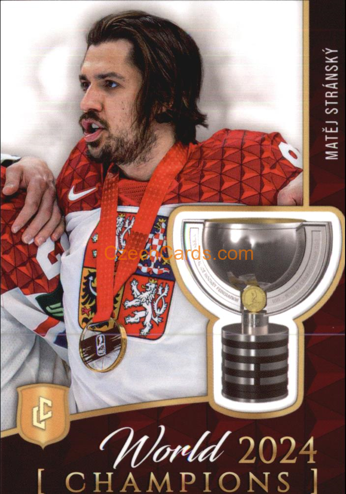 Matěj Stránský 2024 LC Golden Belong To Us Golden World Chamions #CHA20