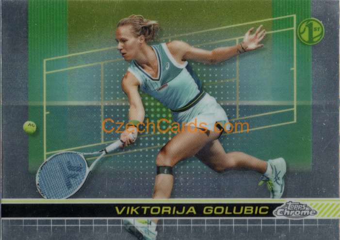 Viktorija Golubic 2024 Topps Chrome Tennis #4