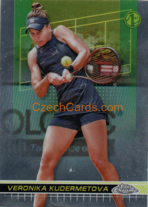 Veronika Kudermetova 2024 Topps Chrome Tennis #6