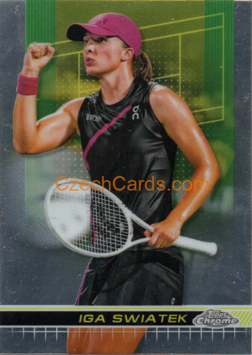 Iga Swiatek 2024 Topps Chrome Tennis #10