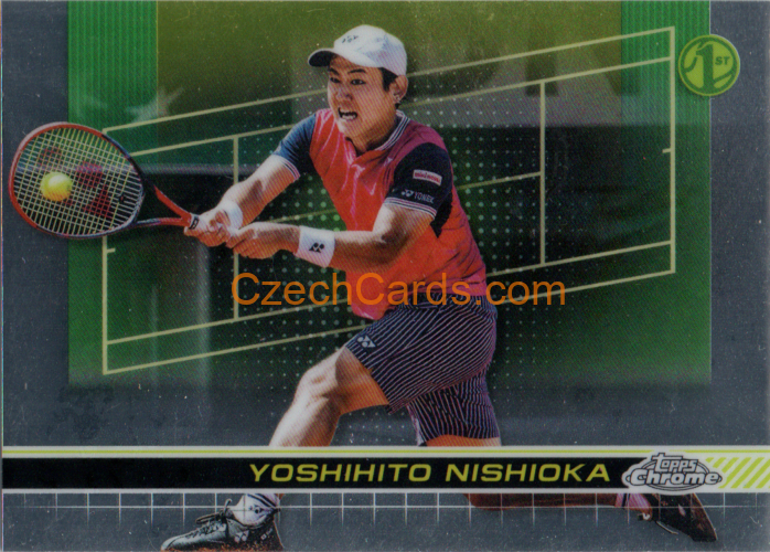 Yoshihito Nishioka 2024 Topps Chrome Tennis #12