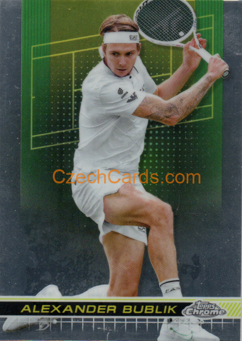 Alexander Bublik 2024 Topps Chrome Tennis #22