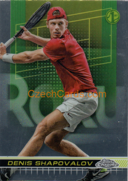 Denis Shapovalov 2024 Topps Chrome Tennis #23