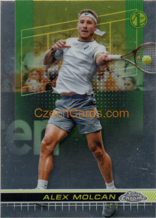 Alex Molcan 2024 Topps Chrome Tennis #28