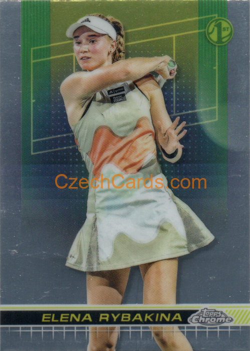 Elena Rybakina 2024 Topps Chrome Tennis #29