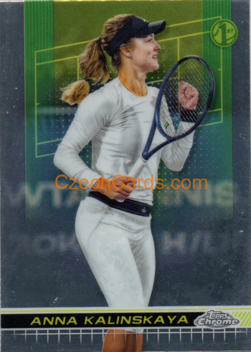 Anna Kalinskaya 2024 Topps Chrome Tennis #33
