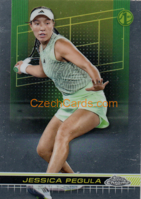 Jessica Pegula 2024 Topps Chrome Tennis #37