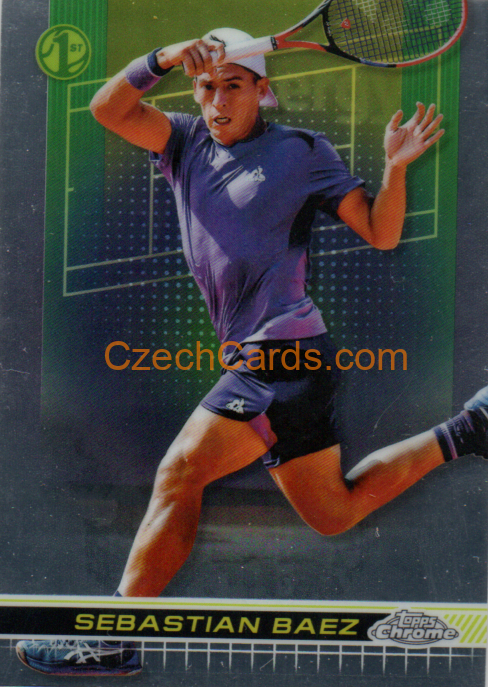 Sebastian Baez 2024 Topps Chrome Tennis #40