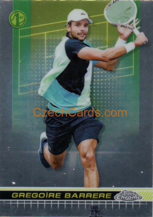Gregoire Barrere 2024 Topps Chrome Tennis #43