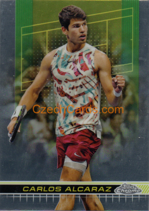 Carlos Alcaraz 2024 Topps Chrome Tennis #50