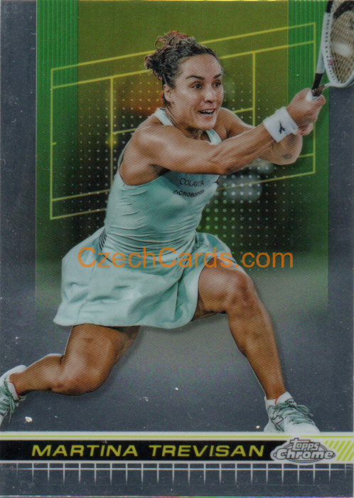 Martina Trevisan 2024 Topps Chrome Tennis #52