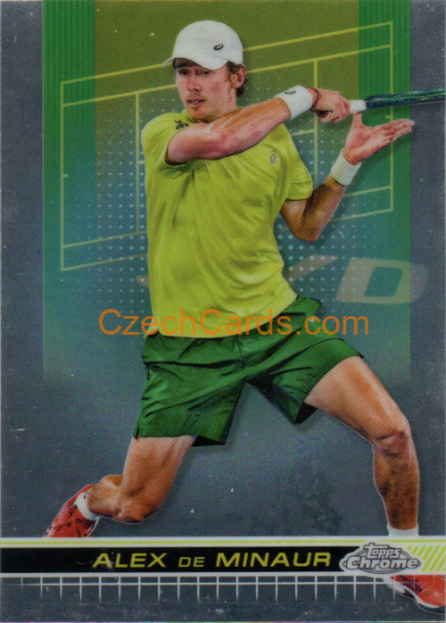 Alex de Minaur 2024 Topps Chrome Tennis #98
