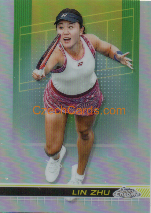 Lin Zhu 2024 Topps Chrome Tennis #133