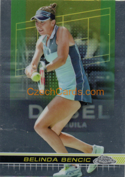 Belinda Bencic 2024 Topps Chrome Tennis #137
