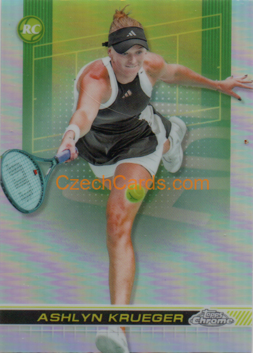 Ashlyn Krueger 2024 Topps Chrome Tennis #140