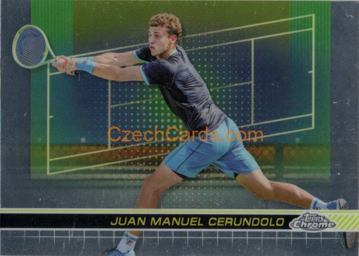 Juan Manuel Cerundolo 2024 Topps Chrome Tennis #145
