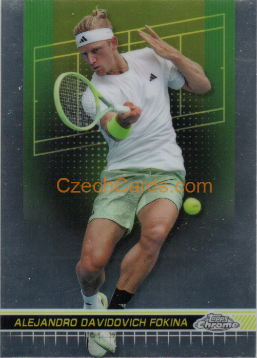Alejandro Davidovich Fokina 2024 Topps Chrome Tennis #148