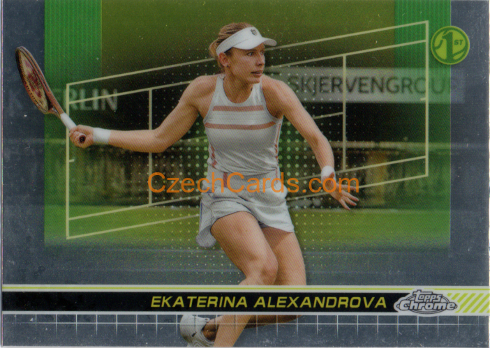 Ekaterina Alexandrova 2024 Topps Chrome Tennis #162