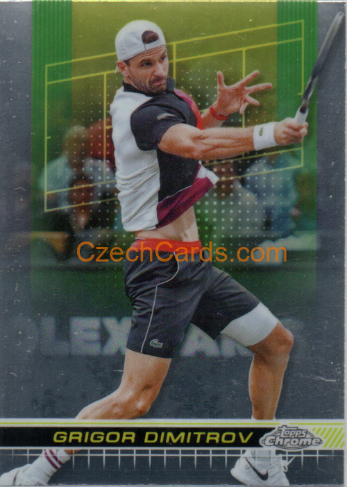 Grigor Dimitrov 2024 Topps Chrome Tennis #163