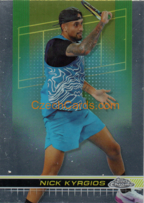Nick Kyrgios 2024 Topps Chrome Tennis #187