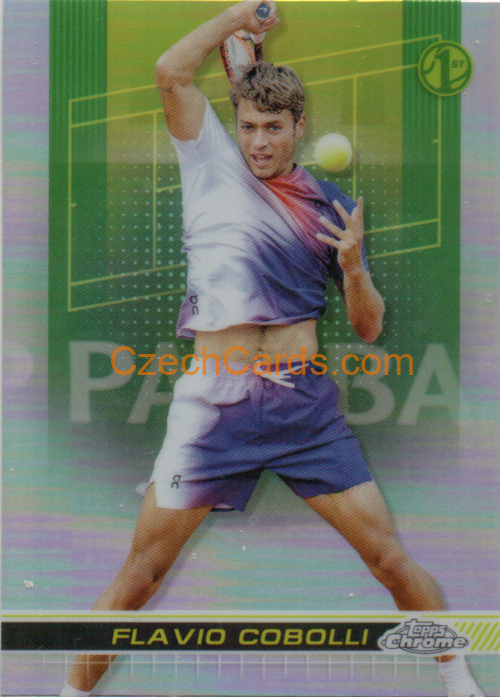 Flavio Cobolli 2024 Topps Chrome Tennis #196