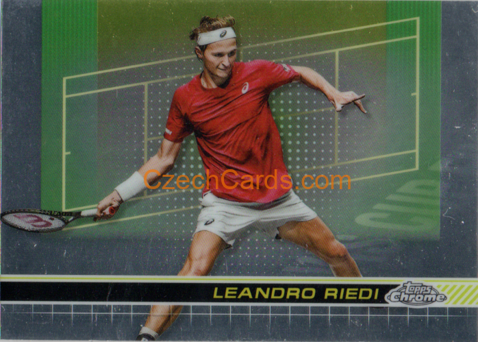 Leandro Riedi 2024 Topps Chrome Tennis #199