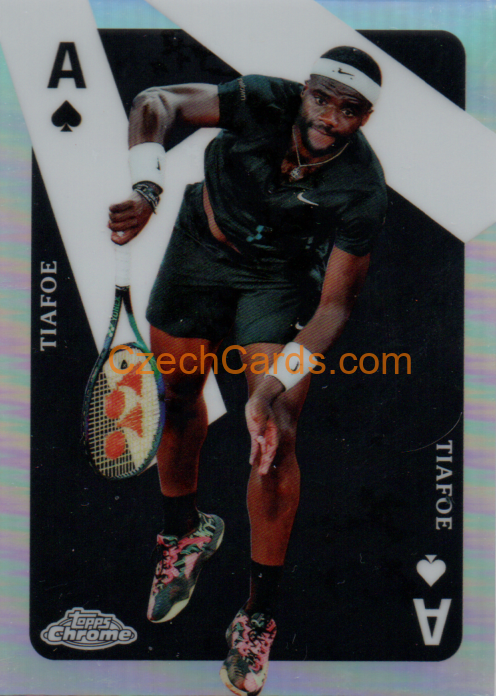 Frances Tiafoe 2024 Topps Chrome Tennis Aces #CAS-FT
